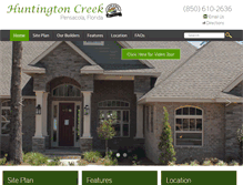 Tablet Screenshot of huntingtoncreek.com